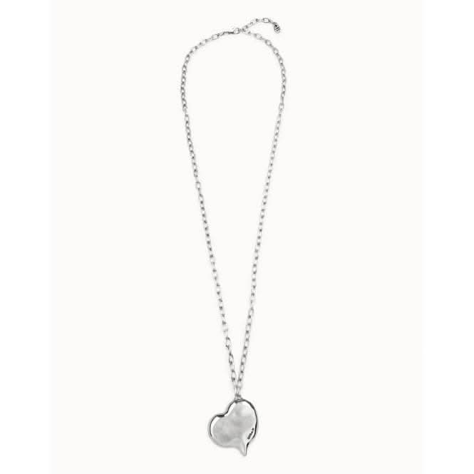 Immensity Silver Metal NecklaceUNOde50COL1711MTL0000U
