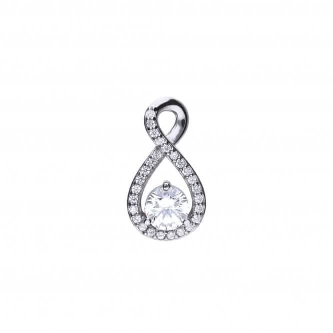 Infinity Cubic Zirconia Pendant P4912