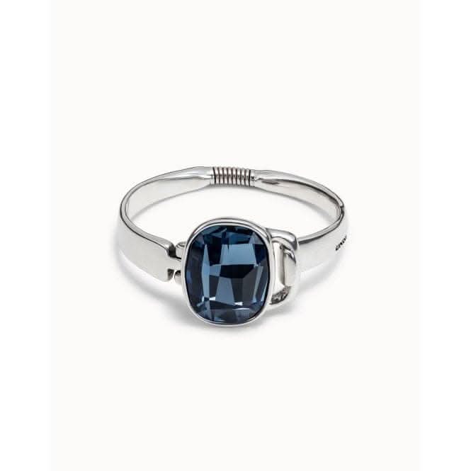 Inner Peace Blue Faceted Crystal BraceletUNOde50PUL2071AZUMTL0L