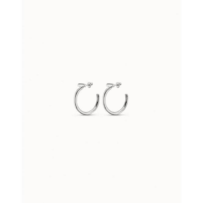 It'S Electrifying Silver Metal EarringsUNOde50PEN0687MTL0000U