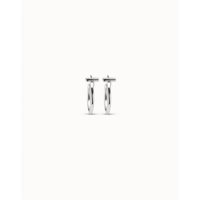 It's Electrifying Silver Metal Earrings PEN0687MTL0000U