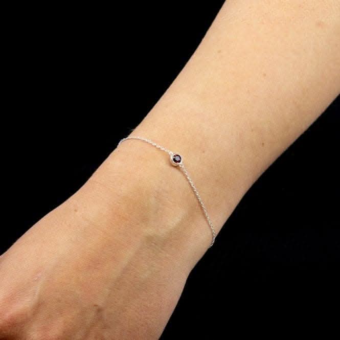 January Birthstone Bracelet with Swarovski Crystal B5284