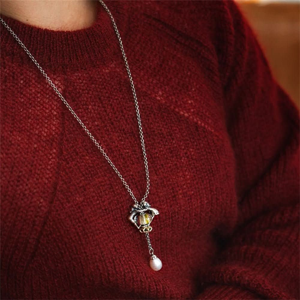 Joyful Elves Sterling Silver Pendant TAGPE-00096