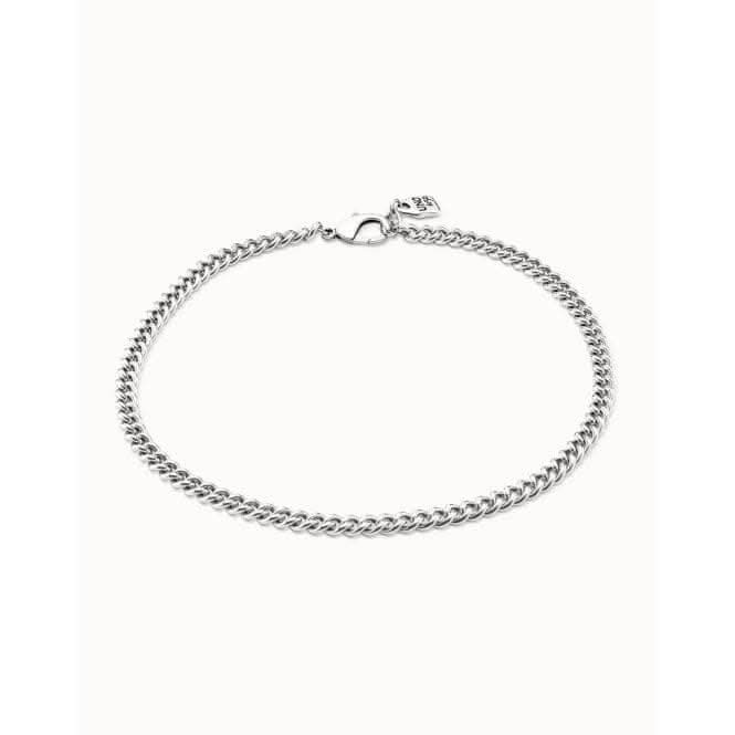 Jupiter Silver Metal NecklaceUNOde50COL1428MTL0000U