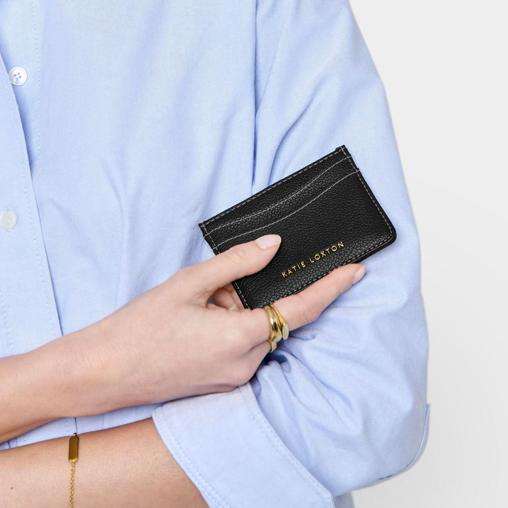 Katie Loxton Black Perri Cardholder KLB3632
