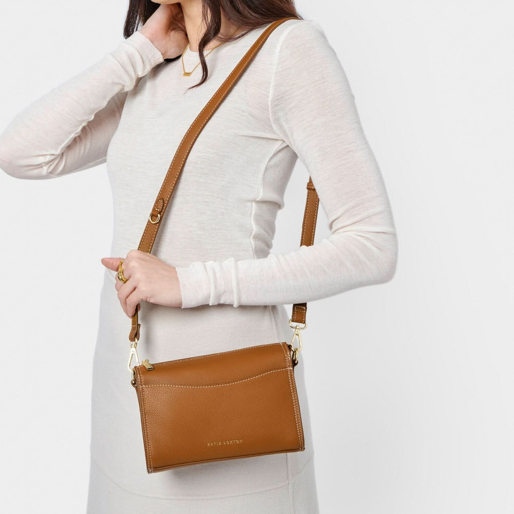 Katie Loxton Cognac Perri Crossbody Bag KLB3637