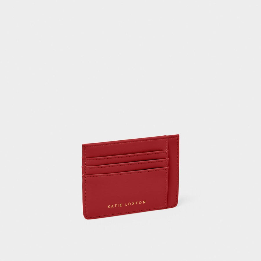 Katie Loxton Garnet Red Lily Cardholder KLB3624