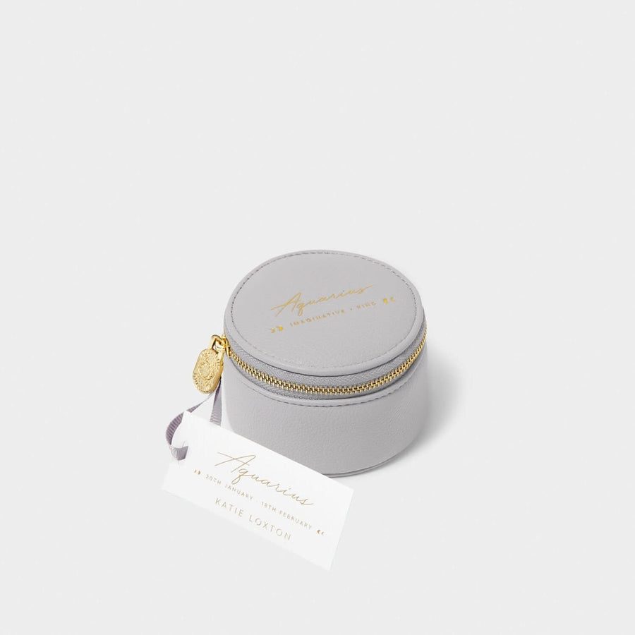 Katie Loxton Zodiac 'Aquarius' Jewellery Box KLB3532