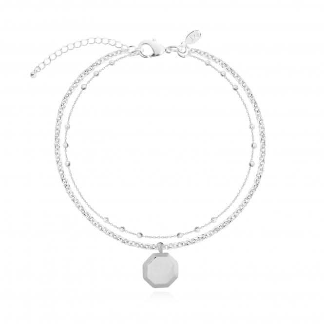 Kismet Chains Hex Silver Bracelet 4815Joma Jewellery4815