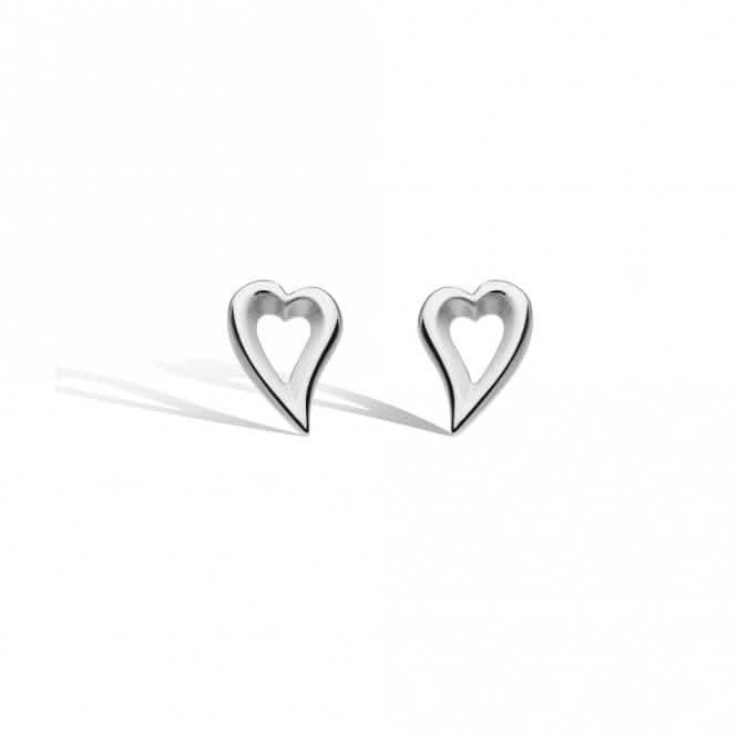 Kit Heath Desire Love Story Heart Stud Earrings 40521SRP