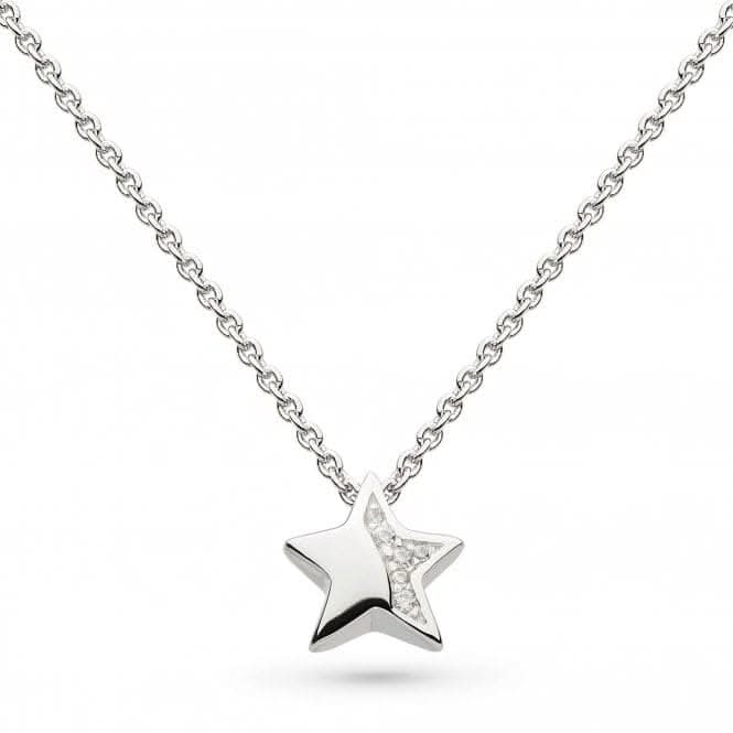 Kit Heath Miniature Sparkle Zirconia Shining Star 17 Necklace 90034CZ