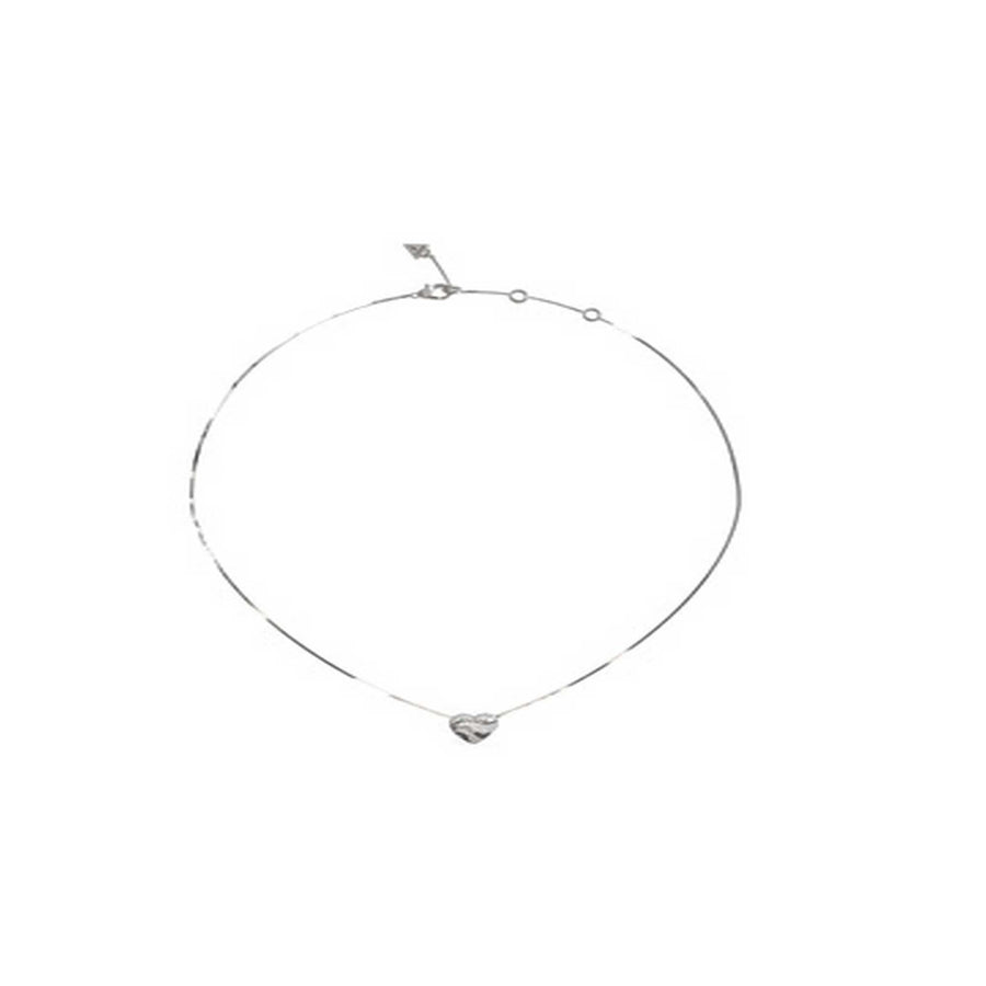 Ladies 16-18'' Heart Waves Snake Chain Necklace UBN04501RH