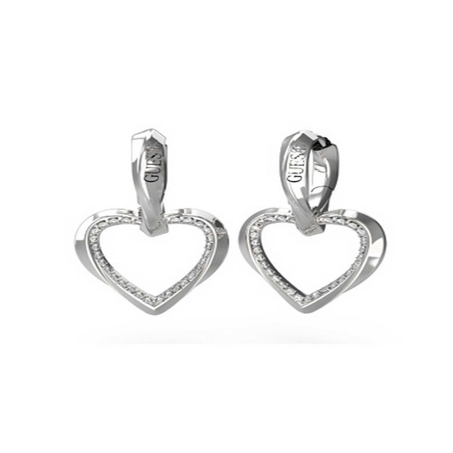 Ladies 25mm Mon Amour Two Hearts Earrings UBE04617RH