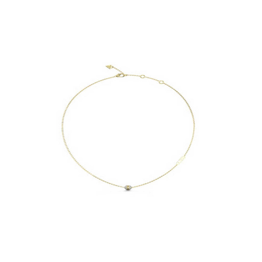 Ladies 7mm Crystals Bead Necklace UBN04455YG