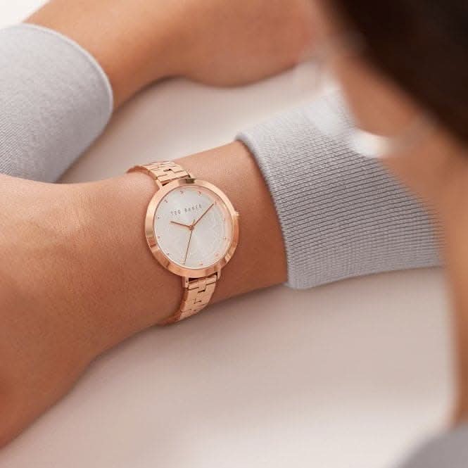 Ladies Ammy Stainless Steel Rose Gold - Tone Watch BKPAMS215Ted Baker WatchesBKPAMS215UO