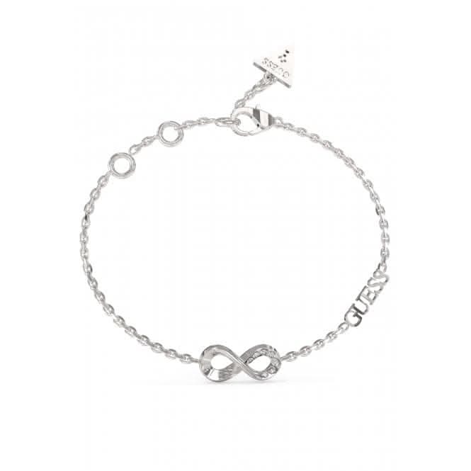 Ladies Endless Dream Silver Crystal Bracelet UBB03270RHL
