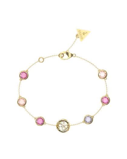 Ladies Large 4G Logo And Crystal Bracelet UBB05099YGFCL