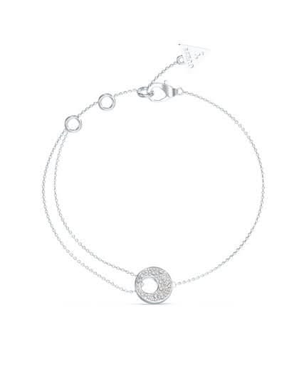 Ladies Large Single Link Pave Bracelet UBB05224RHL