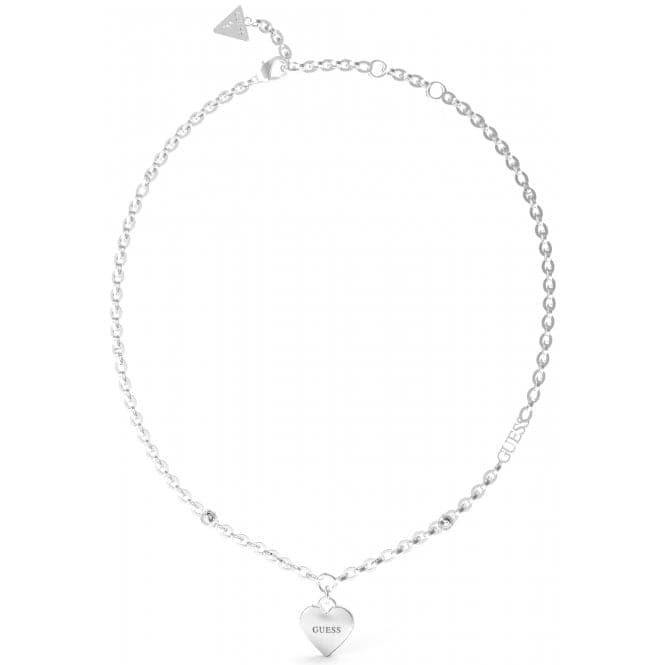 Guess heart necklace and bracelet best sale