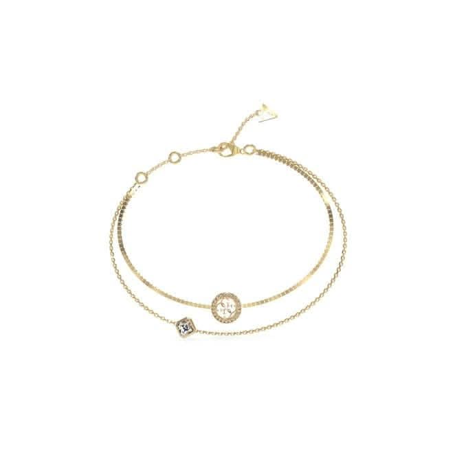 Ladies Two Layers 4G Bracelet UBB04160YGL