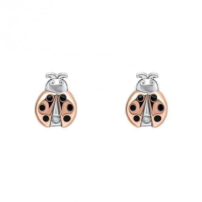 Ladybird Stud Earrings With Diamond E6433D for DiamondE6433