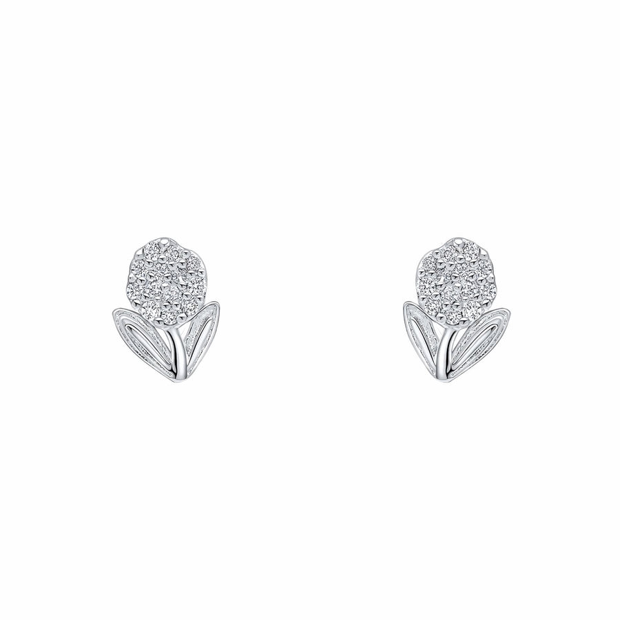 Laura Ashley Full Flower Serena Earrings E6520C