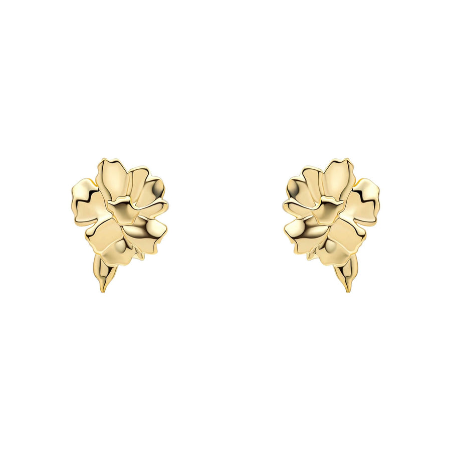 Laura Ashley Gold Plated Albertine Rose Earrings E6513