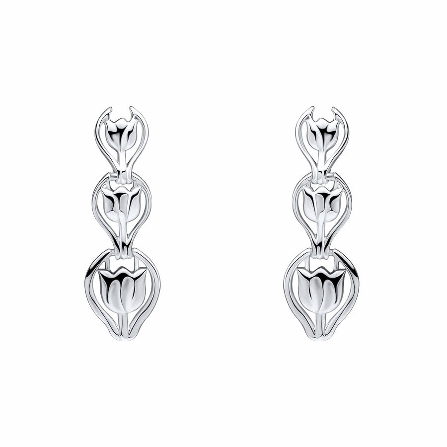 Laura Ashley Tulip Chain Earrings E6526