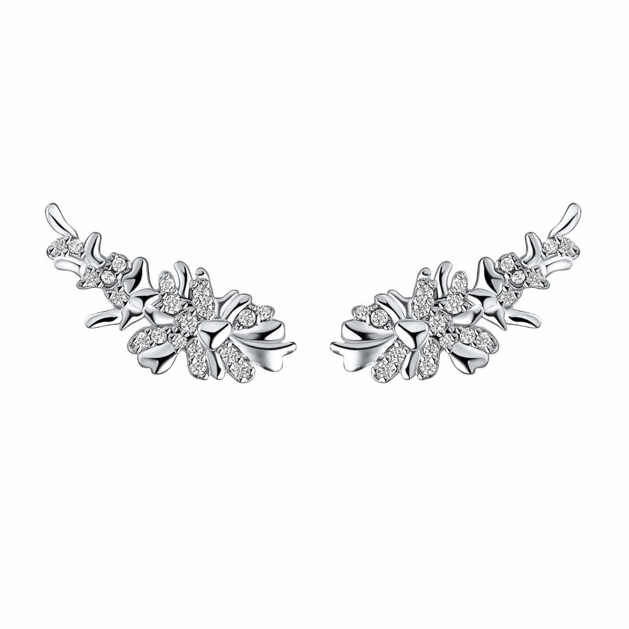 Laura Ashley Wild Meadow Crawler Earrings E6527C