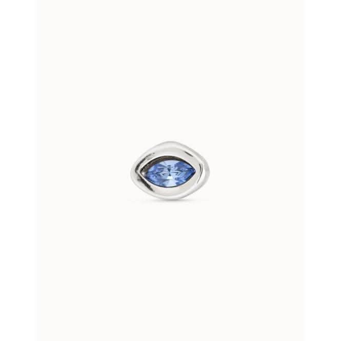 Leaky Stud Blue Faceted Crystal Piercing PIE0011AZUMTL0U