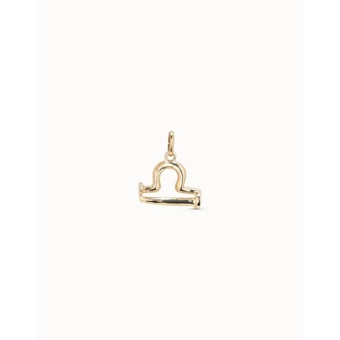 Libra Golden Metal CharmUNOde50CHA0202OROLIB0U