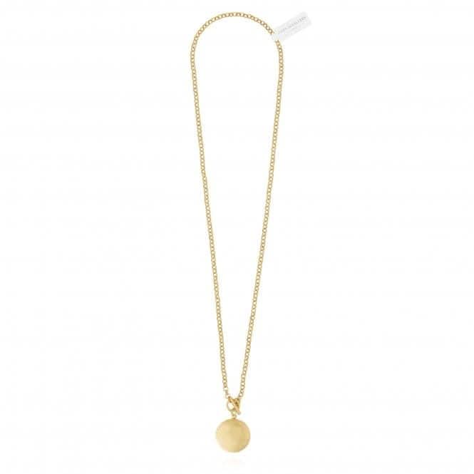 Life Lockets Gold Round Locket 50cm Necklace 4513