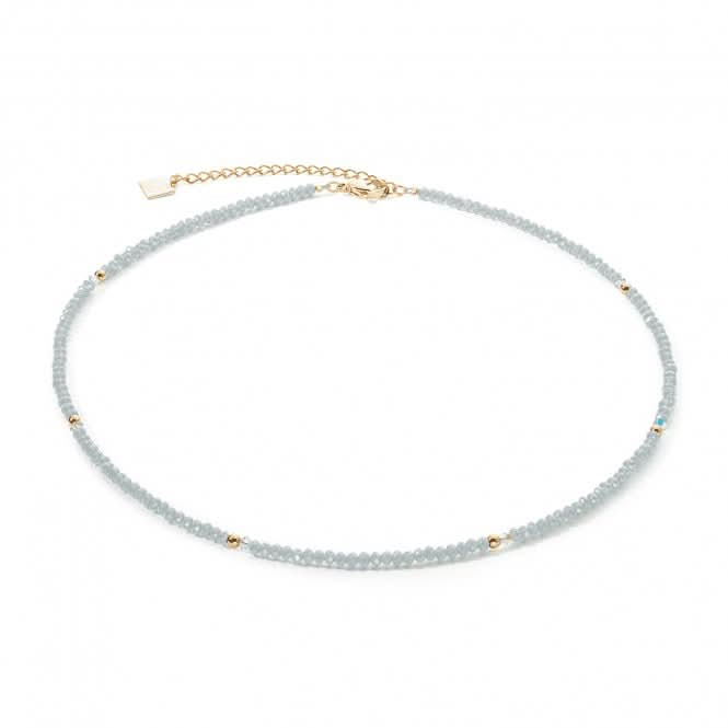 Little Twinkle Gold - Ice Blue Necklace 2033/10 - 0730Coeur De Lion2033/10 - 0730