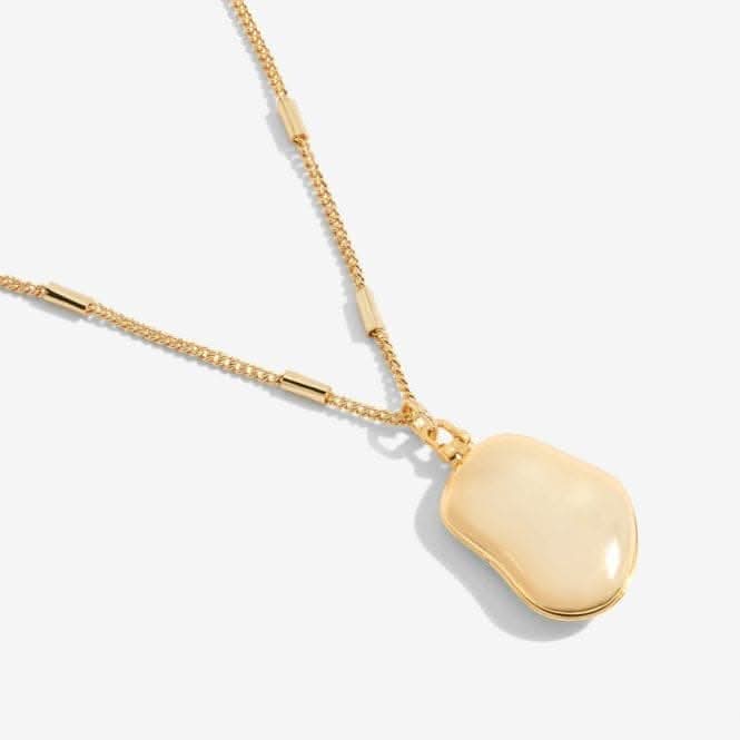 Lockets You'Ve Got This Pebble Gold 46cm + 5cm Necklace 6382Joma Jewellery6382