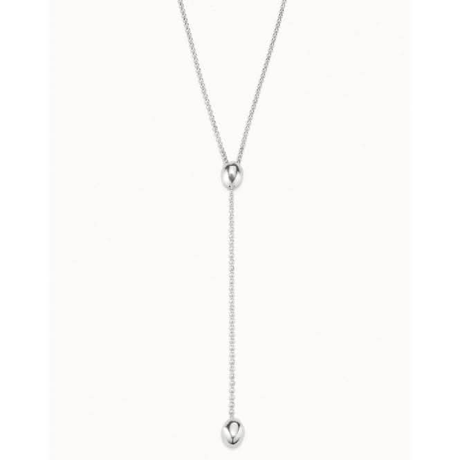 Lonely Planet Silver Metal Necklace COL1416MTL0000U