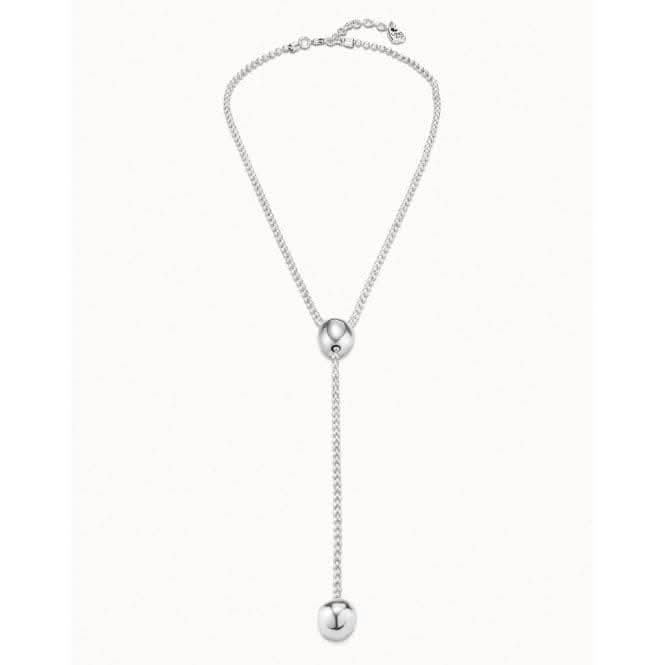 Lonely Planet Silver Metal NecklaceUNOde50COL1416MTL0000U