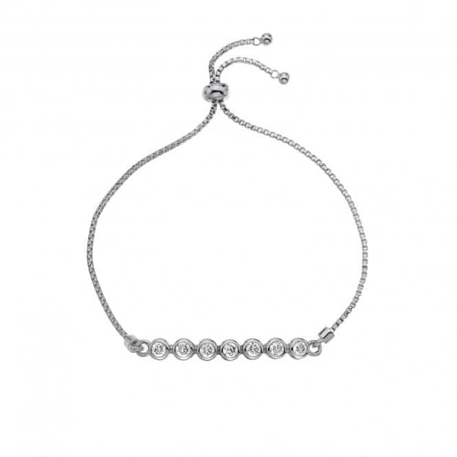 Luminoso 7 balls Silver Plated Bracelet EB072