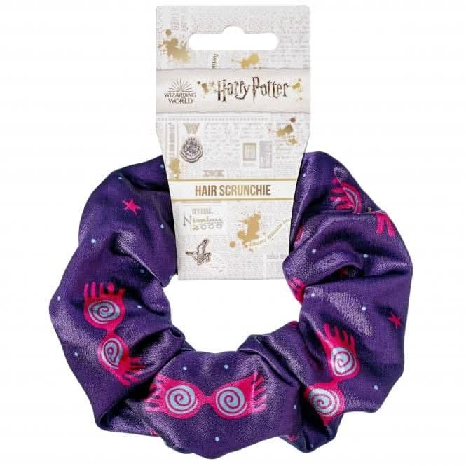 Luna Lovegood Navy & Pink Hair Scrunchie HPHS0256