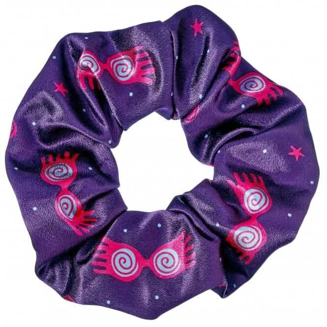 Luna Lovegood Navy & Pink Hair Scrunchie HPHS0256