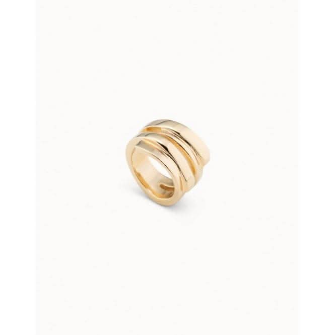 Maratua Island Golden Metal Ring ANI0639ORO