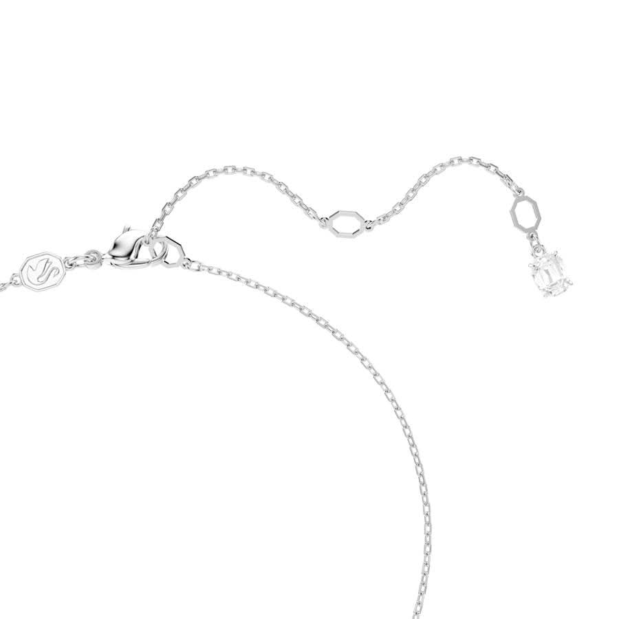 Matrix Rhodium Plated White Crystal Pearl Pendant 5688751Swarovski5688751