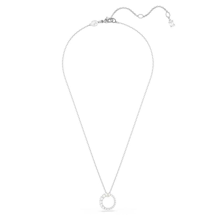 Matrix Rhodium Plated White Crystal Pearl Pendant 5688751Swarovski5688751