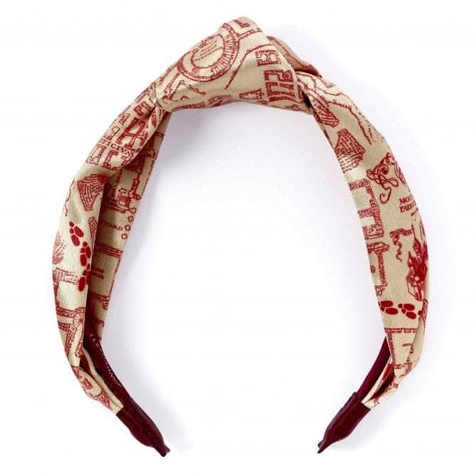 Mauraders Map Knotted Headband HPKH0118