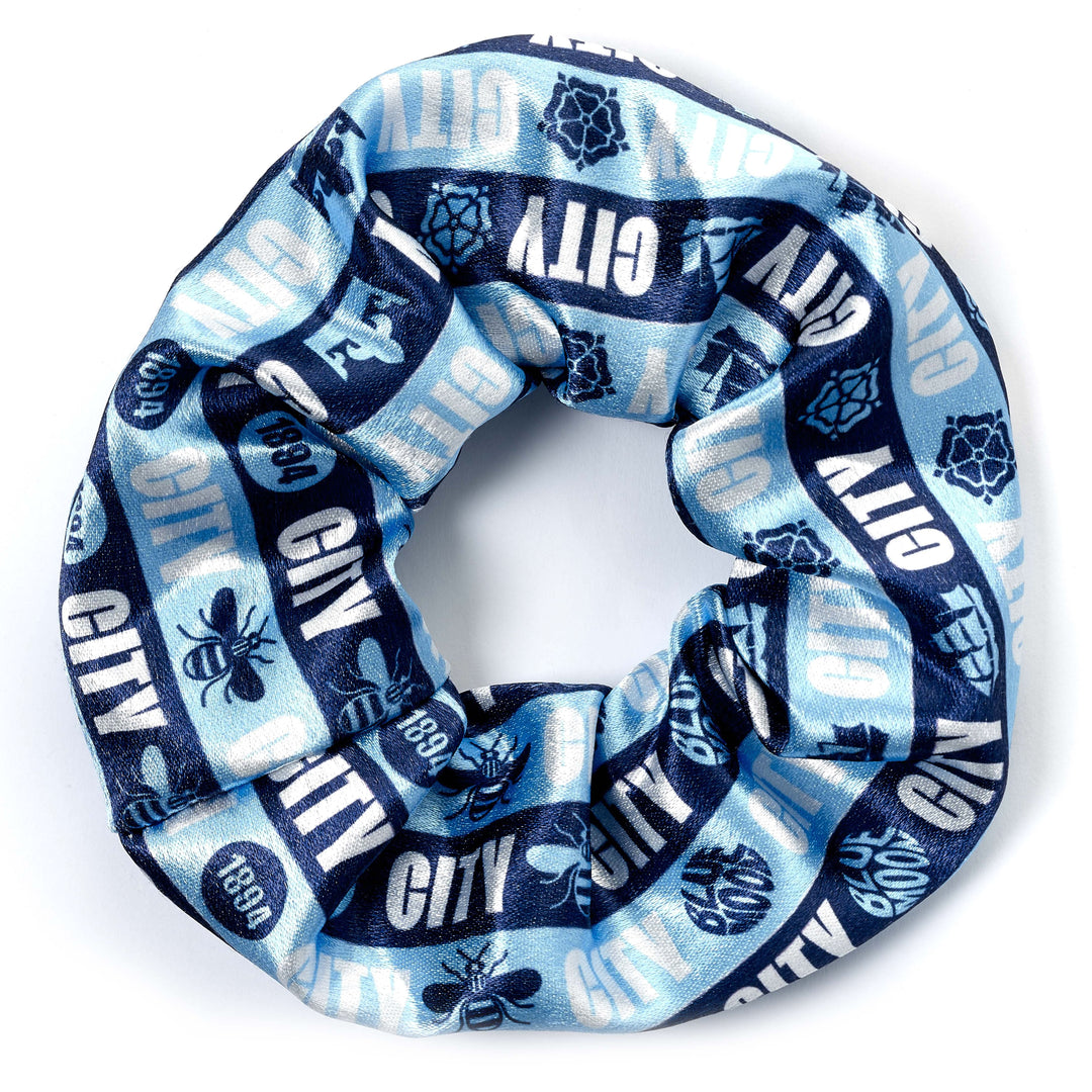 Manchetser City Football Club Icons Hair Scrunchie MCHS0001