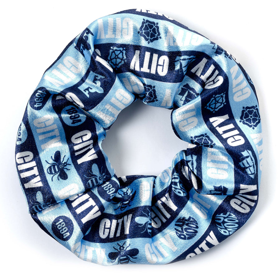 Manchester City Football Club Icons Hair Scrunchie MCHS0001