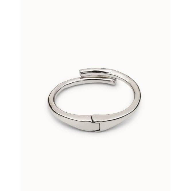 Meetingpoint Silver Metal Bangle Bracelet PUL2187MTL