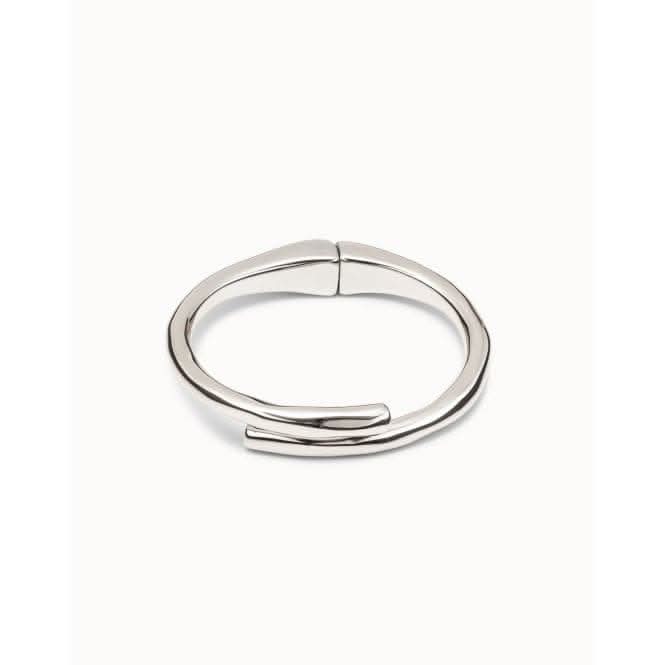 Meetingpoint Silver Metal Bangle Bracelet PUL2187MTL