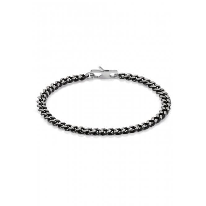 Mens Black Steel Chain Bracelet UMB01382STBKLGuess JewelleryUMB01382STBKL