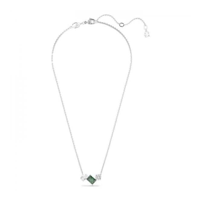 Mesmera Mixed Cuts Green Rhodium Plated Pendant 5668278Swarovski5668278