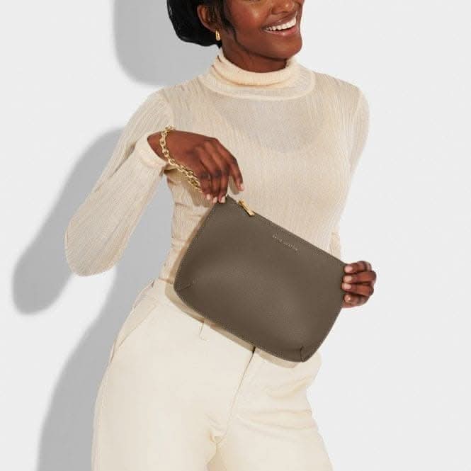 Mink Astrid Chain Clutch KLB2978